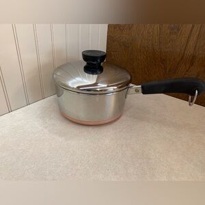 Revere Ware 1qt Saucepan/Lid Copper Bottom